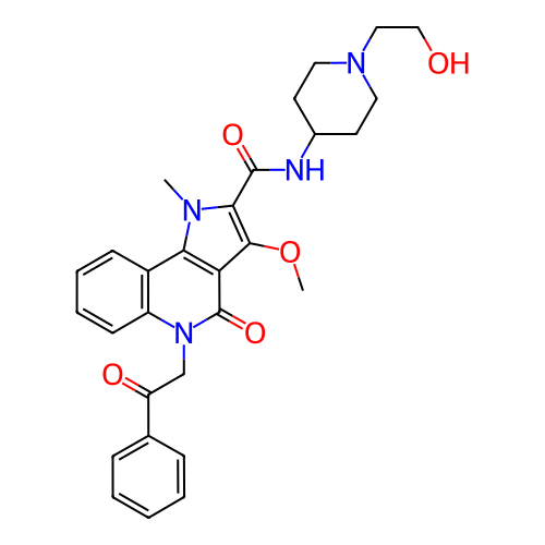 Chemical structure of BindingDB Monomer ID 50421190