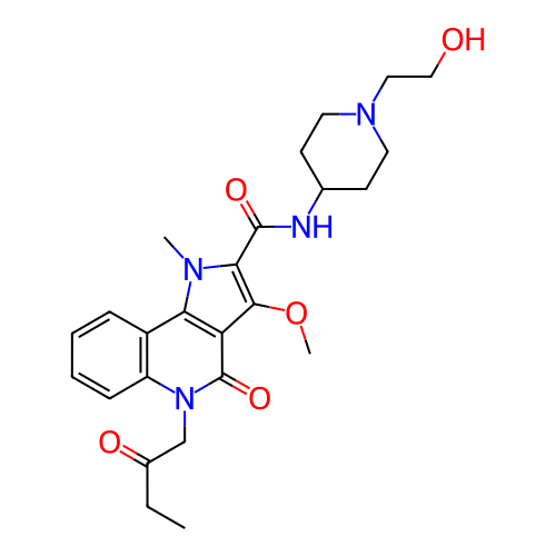 Chemical structure of BindingDB Monomer ID 50421191