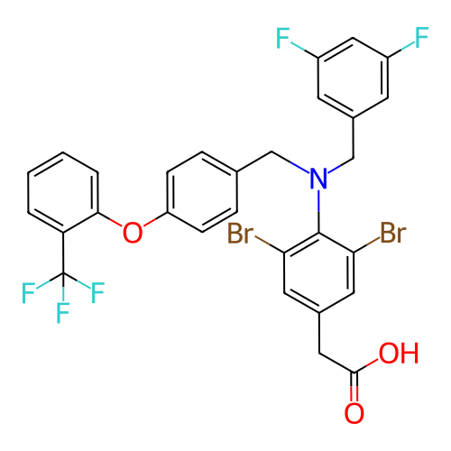 Chemical structure of BindingDB Monomer ID 50421208