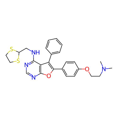 Chemical structure of BindingDB Monomer ID 50421256