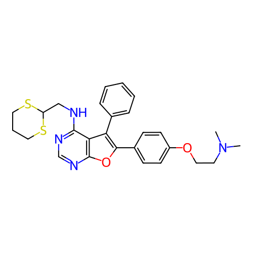 Chemical structure of BindingDB Monomer ID 50421261