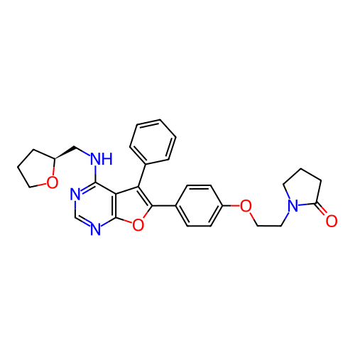 Chemical structure of BindingDB Monomer ID 50421283