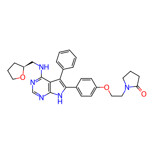 Chemical structure of BindingDB Monomer ID 50421284