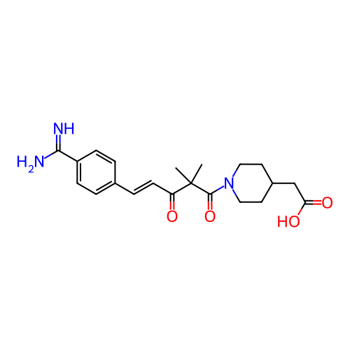 Chemical structure of BindingDB Monomer ID 50421438