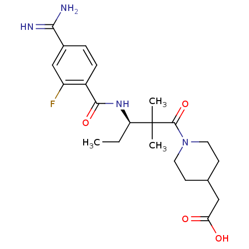 Chemical structure of BindingDB Monomer ID 50421439