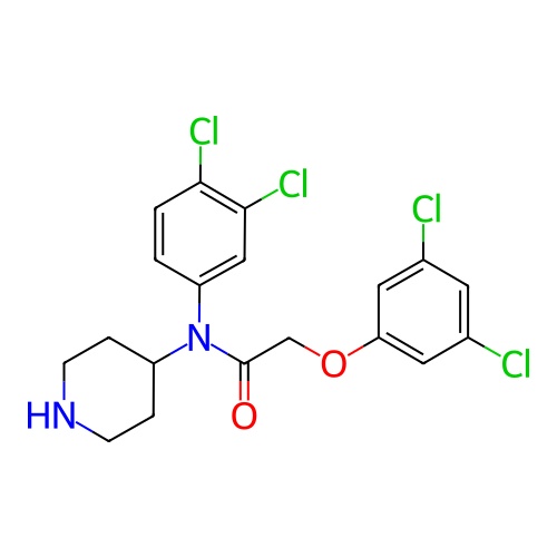 Chemical structure of BindingDB Monomer ID 50421544