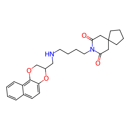 Chemical structure of BindingDB Monomer ID 50421838