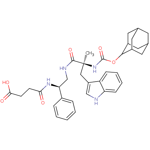 Chemical structure of BindingDB Monomer ID 50422043