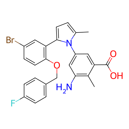 Chemical structure of BindingDB Monomer ID 50422986
