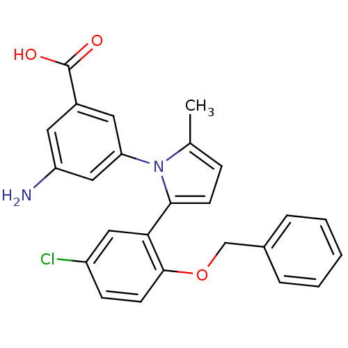 Chemical structure of BindingDB Monomer ID 50423038