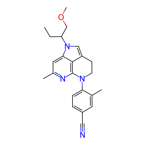 Chemical structure of BindingDB Monomer ID 50423374