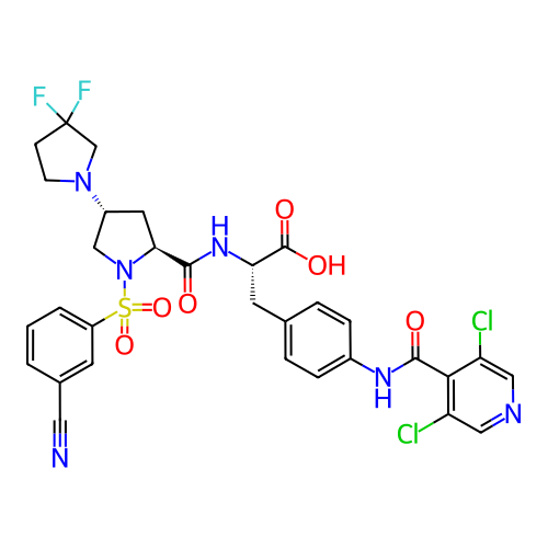 Chemical structure of BindingDB Monomer ID 50423692