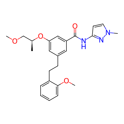 Chemical structure of BindingDB Monomer ID 50424364