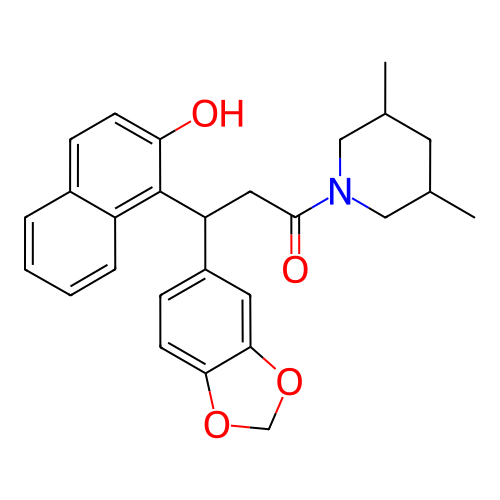 Chemical structure of BindingDB Monomer ID 50424523