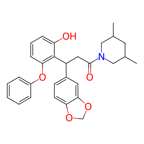 Chemical structure of BindingDB Monomer ID 50424524