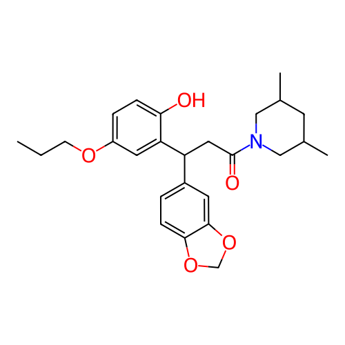 Chemical structure of BindingDB Monomer ID 50424527