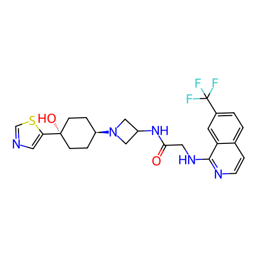 Chemical structure of BindingDB Monomer ID 50425709