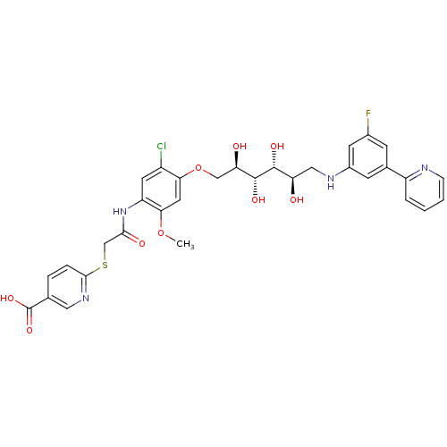 Chemical structure of BindingDB Monomer ID 50425793