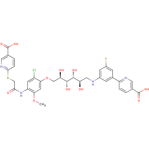 Chemical structure of BindingDB Monomer ID 50425797