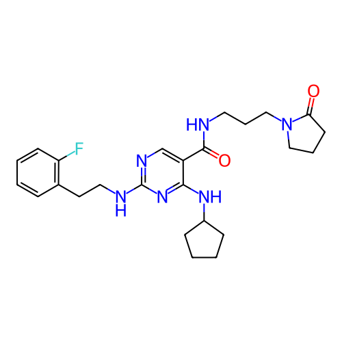 Chemical structure of BindingDB Monomer ID 50425849