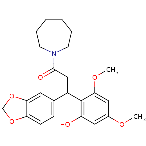 Chemical structure of BindingDB Monomer ID 50426384