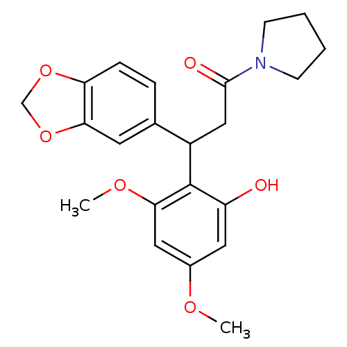 Chemical structure of BindingDB Monomer ID 50426386