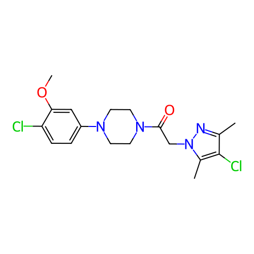 Chemical structure of BindingDB Monomer ID 50427081