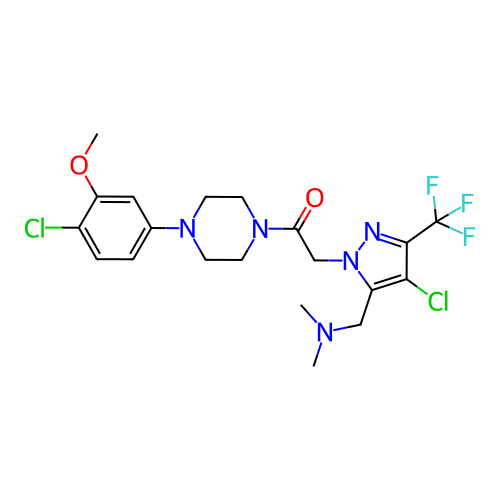 Chemical structure of BindingDB Monomer ID 50427084
