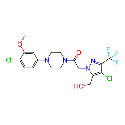 Chemical structure of BindingDB Monomer ID 50427086