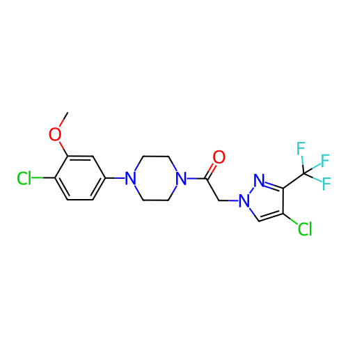 Chemical structure of BindingDB Monomer ID 50427090