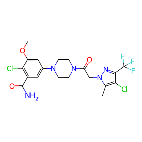 Chemical structure of BindingDB Monomer ID 50427101