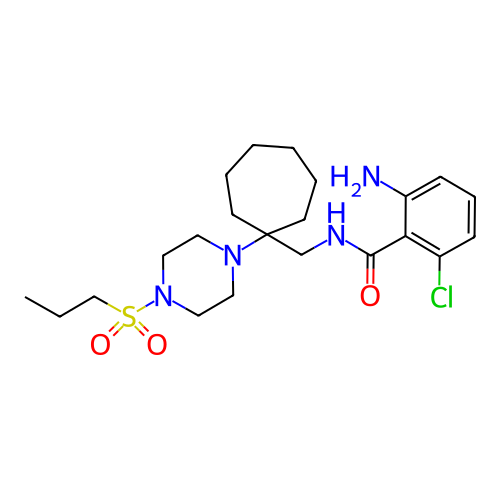 Chemical structure of BindingDB Monomer ID 50427181