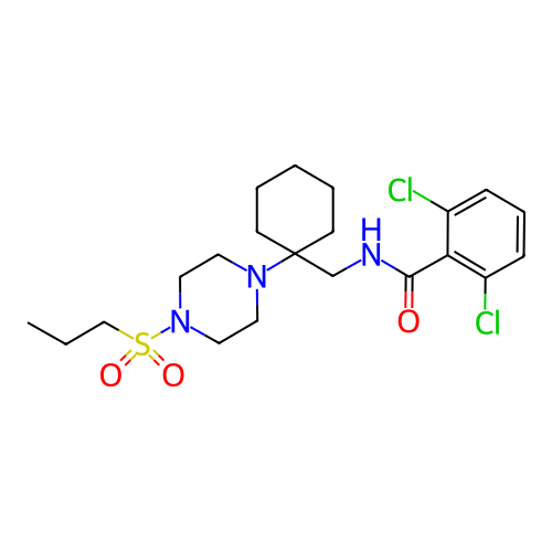 Chemical structure of BindingDB Monomer ID 50427185
