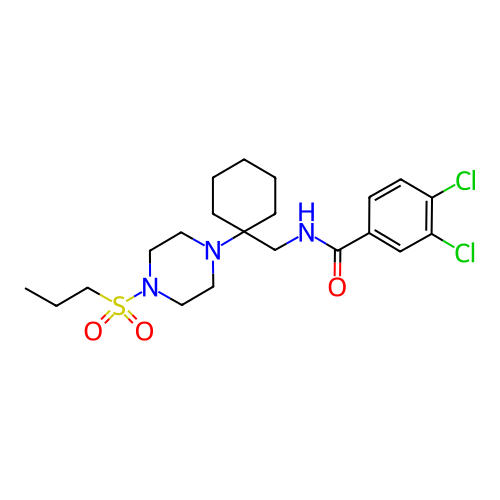 Chemical structure of BindingDB Monomer ID 50427187
