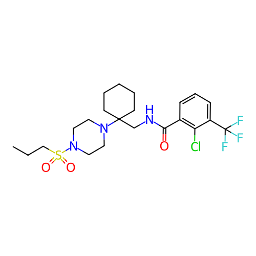 Chemical structure of BindingDB Monomer ID 50427191