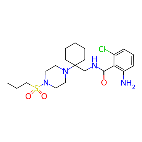 Chemical structure of BindingDB Monomer ID 50427198