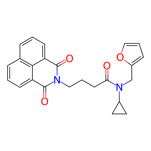 Chemical structure of BindingDB Monomer ID 50427449