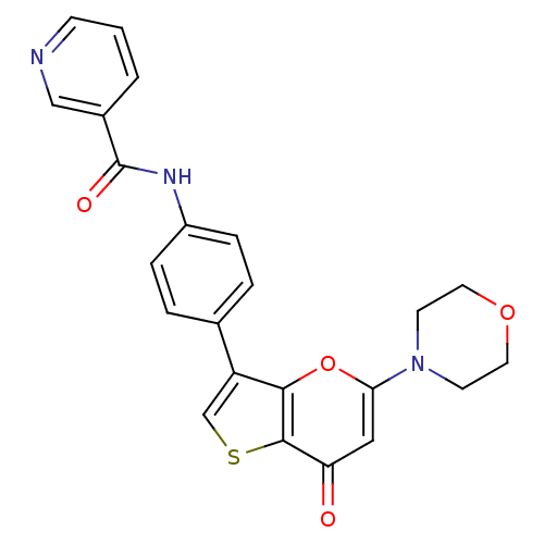 Chemical structure of BindingDB Monomer ID 50427489