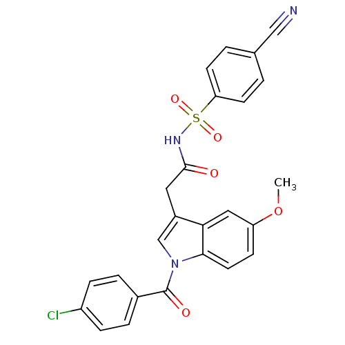 Chemical structure of BindingDB Monomer ID 50427637