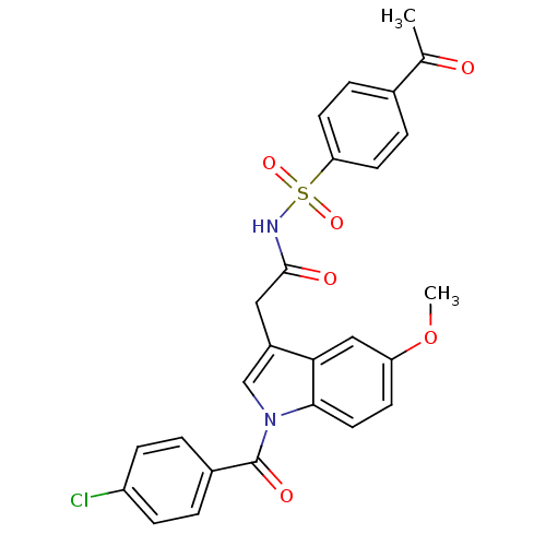 Chemical structure of BindingDB Monomer ID 50427641
