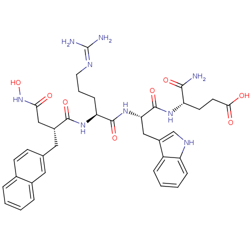 Chemical structure of BindingDB Monomer ID 50427703