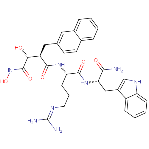 Chemical structure of BindingDB Monomer ID 50427709