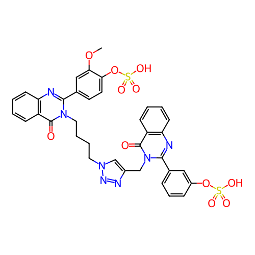 Chemical structure of BindingDB Monomer ID 50427851