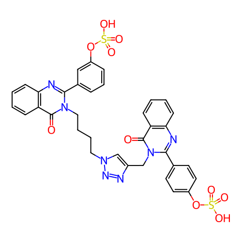 Chemical structure of BindingDB Monomer ID 50427854