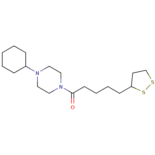 Chemical structure of BindingDB Monomer ID 50427884