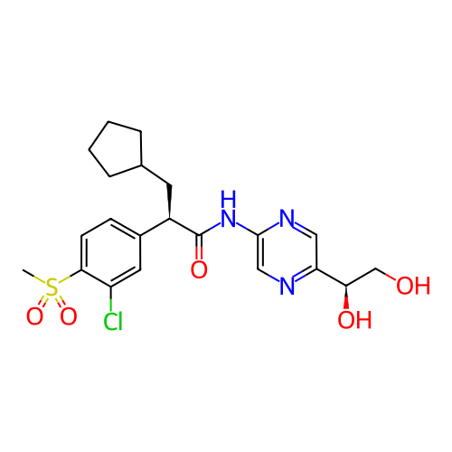 Chemical structure of BindingDB Monomer ID 50428287