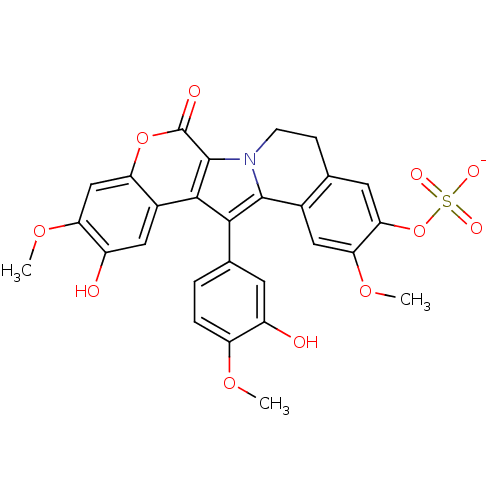 Chemical structure of BindingDB Monomer ID 50428423