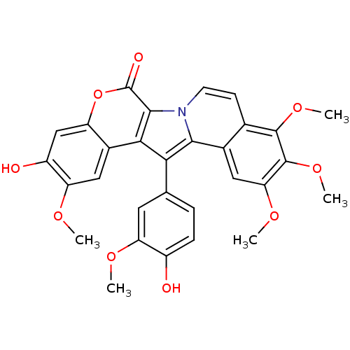 Chemical structure of BindingDB Monomer ID 50428424