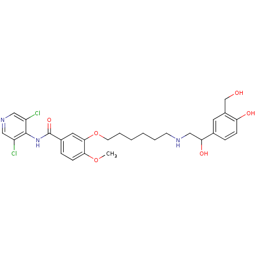 Chemical structure of BindingDB Monomer ID 50429689