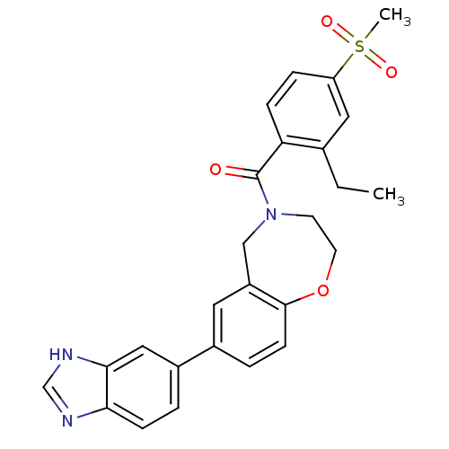 Chemical structure of BindingDB Monomer ID 50429873